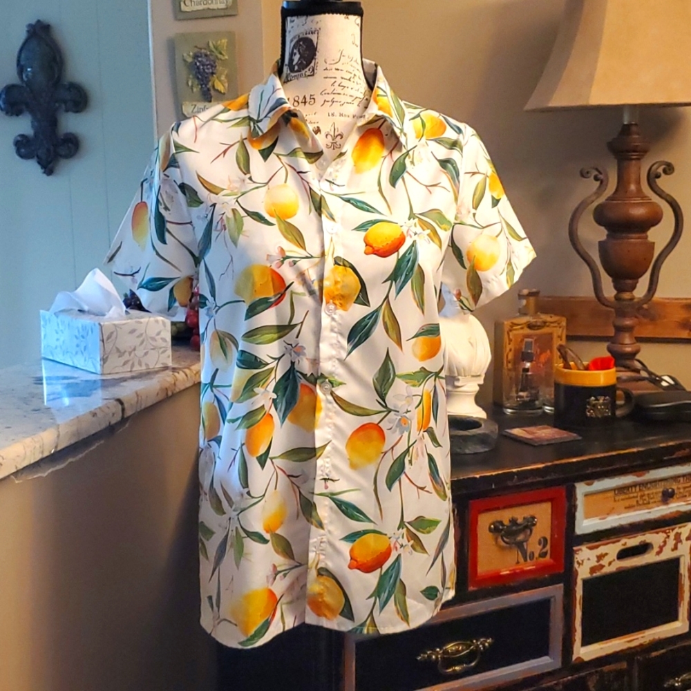 Italian lemon 🍋 silky top sz small